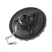 Fuel Cap for various models of Massey Ferguson tractors. 3041489M4 underside view