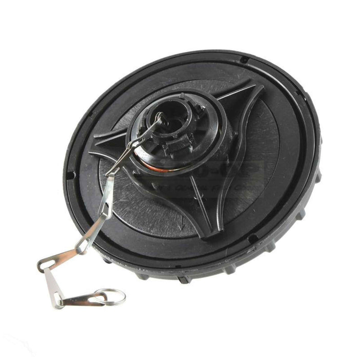 Fuel Cap for various models of Massey Ferguson tractors. 3041489M4 underside view