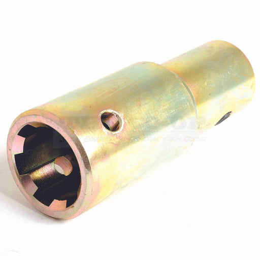 PTO Pump Adaptor - Bore Ø3/4'' x Female spline 1 3/8'' - 6 with Grub Screw.