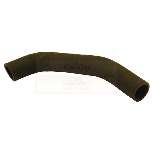 Tractor radiator hose on white back ground