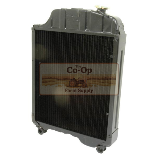 Radiator with Co-Op Farm Supply logo on a white background