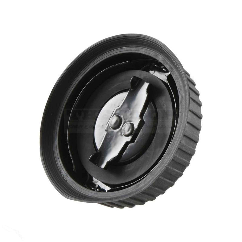 replacement Fuel Cap for various models of Fiat and Case International tractors underside view