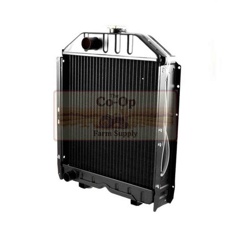 Radiator on a white background with Co-Op Farm Supply logo.