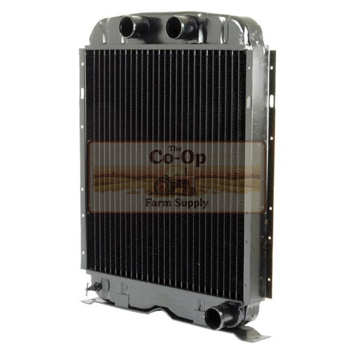 Radiator with 'Co-Op Farm Supply' branding on a white background