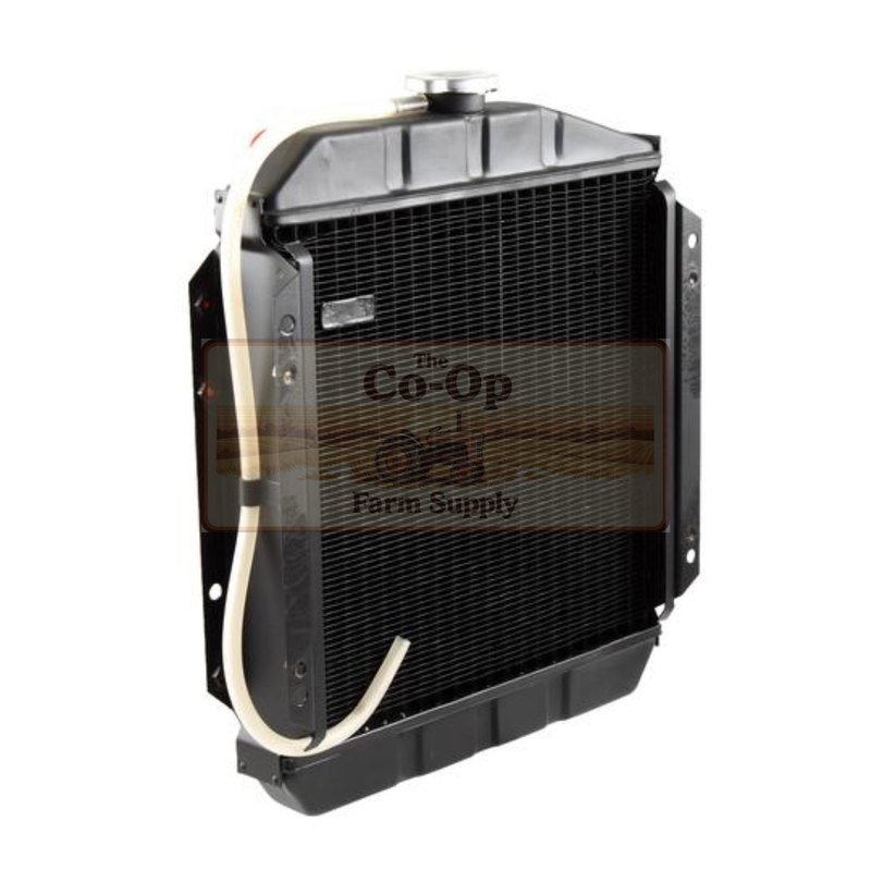 Radiator with 'The Co-Op Farm Supply' branding on a white background