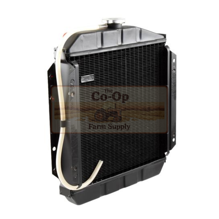 Radiator with 'The Co-Op Farm Supply' branding on a white background