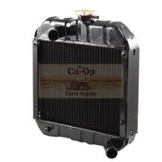 Radiator with 'The Co-Op Farm Supply' branding on a white background