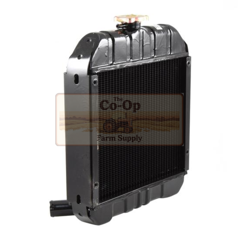 Radiator with 'The Co-Op Farm Supply' logo on a white background