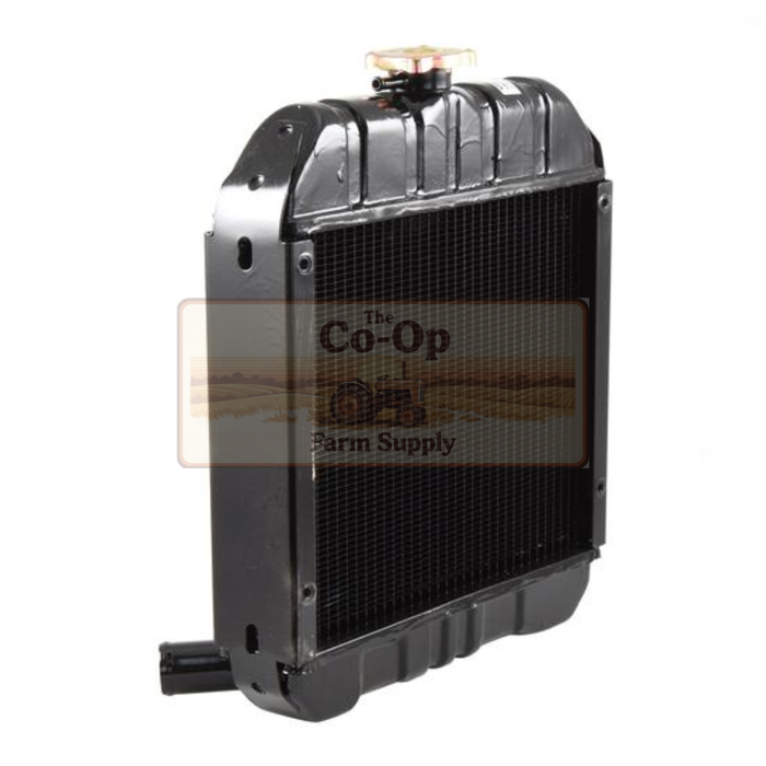Radiator with 'The Co-Op Farm Supply' logo on a white background