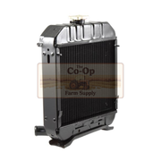 Radiator with 'Co-Op' branding on a white background