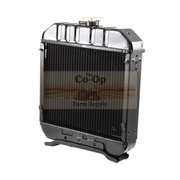 Radiator with 'The Co-Op Farm Supply' branding on a white background