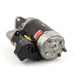 Tractor starter motor on a white background