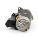Tractor starter motor on a white background