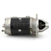 Tractor starter motor on a white background