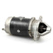 Tractor starter motor on a white background