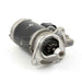 Tractor starter motor on a white background