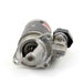 Tractor starter motor on a white background