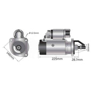 Technical diagram of a mechanical component with dimensions labeled on a white background