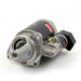 Tractor starter motor on a white background