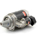 Tractor starter motor on a white background