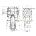 Gearbox image with Dimension data