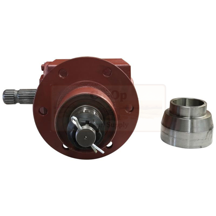 Gearbox on white background