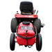 Silvan Rechargeable 55 Litre sprayer behind Ride on lawn mower