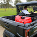 Silvan Rechargeable 55L Redline Remote Control Sprayer in back of UTV