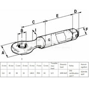 Drawbar towing eye detail