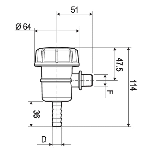 309t153 Suction filter Dimensions for 12v Pumps - THE CO-OP