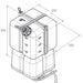 12litre foam marker Dimensions image