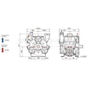 Silvan BP7515 Dimension image