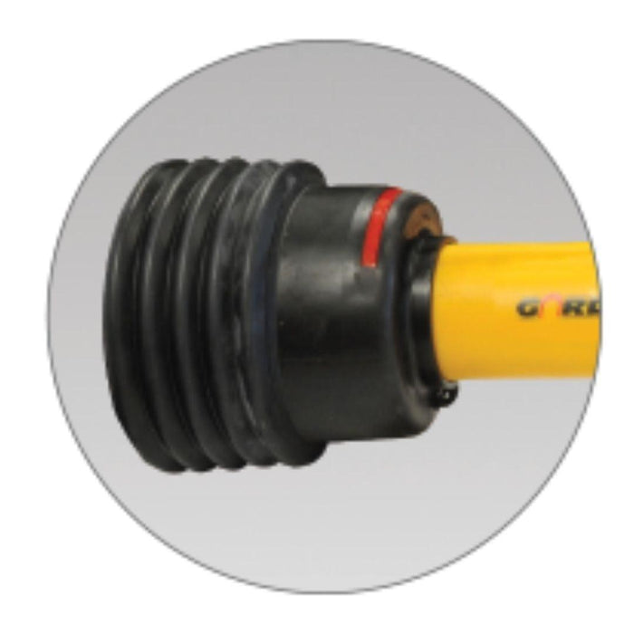 PTO shaft cover close up 