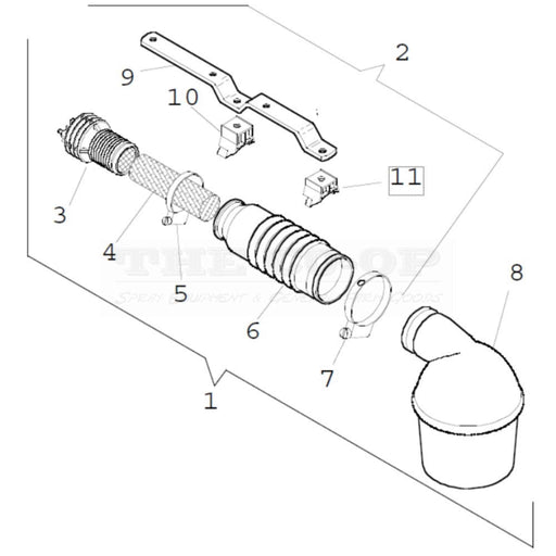 Foam marker Dropper assy Image