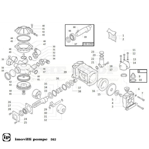 Imovilli D82 Parts image