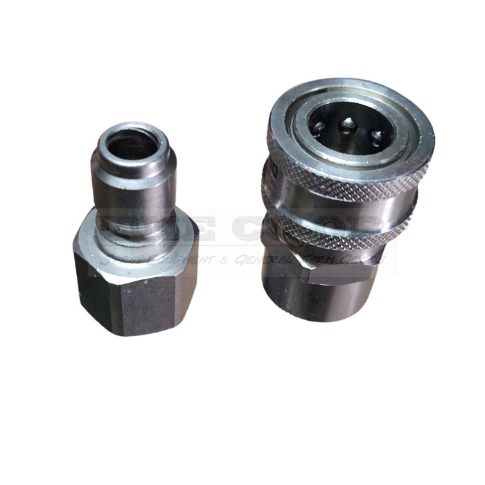 High pressure quick connect Stainless coupling kit