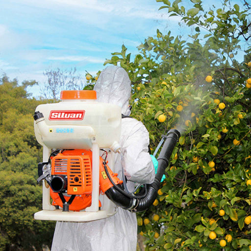 Silvan NBB-3W650N Backpack misting sprayer in action