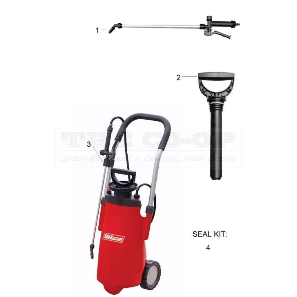 Silvan Selecta Pump Up and Backpack Sprayer Parts — THE COOP