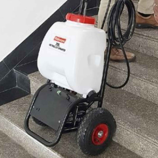 20L Rechargeable Upright Trolley Sprayer.  The Co-op