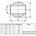 Top Link quick hitch Rapid ball Dimensions