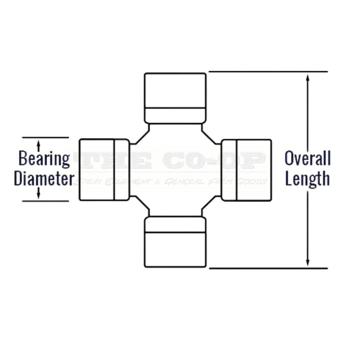 PTO SHAFT uni-cross bearing - THE CO-OP