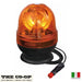 Rotating Halogen Hazzard Warning Beacon 12v with Magnetic Base - THE CO-OP