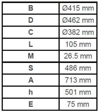 Hinged Tank Lid measurements