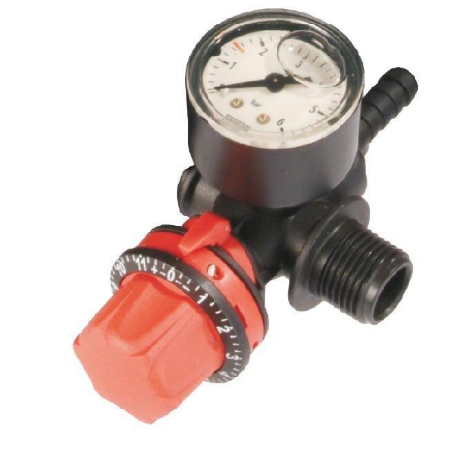 Pressure Control valve with threaded female mount with 40mm Pressure gauge - THE CO-OP