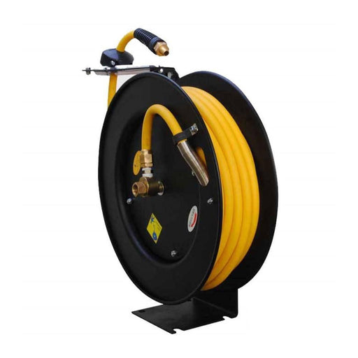 20m Auto rewind Steel Hose Reel with hose - THE CO-OP