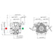 Bertolini POLY2136 126 L/min Diaphragm Pump - THE CO-OP