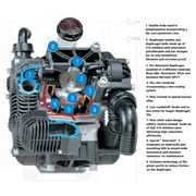 Bertolini POLY2260 Diaphragm pump - THE CO-OP