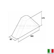 Spray hood / shield with 1/4 BSP thread - THE CO-OP
