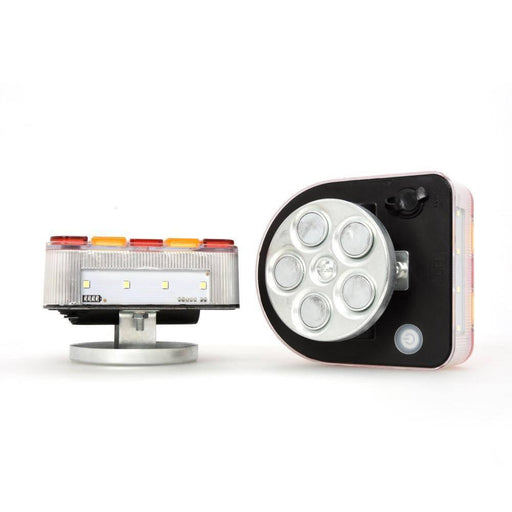 LED Magnetic Wireless Vehicle Lighting Set - Flat & Round Plug Kit - THE CO-OP