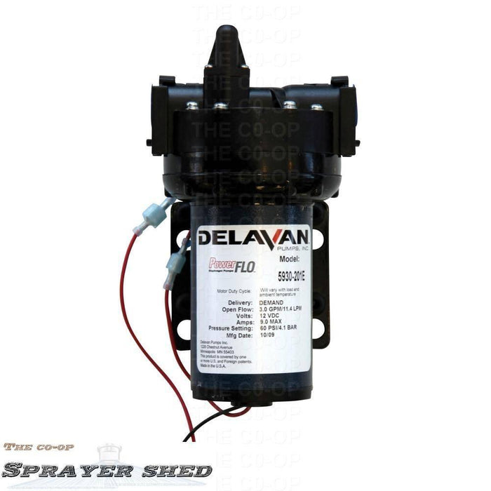 Delavan 5930 Series 12 volt Pump 5930.201E - THE CO-OP